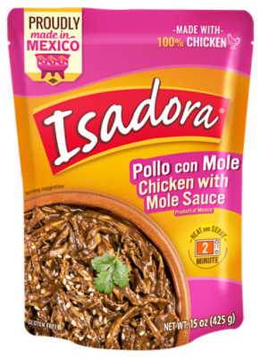 Isadora Pollo Con Mole Rte - 15 OZ - Image 2