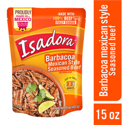 Isadora Barbacoa Mex Style Rte - 15 OZ - Image 1