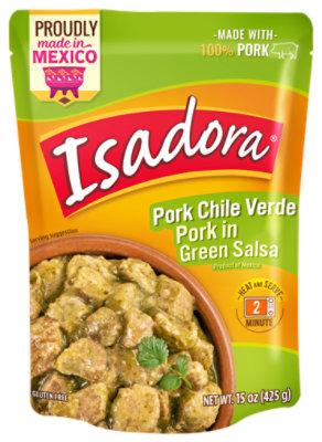 Isadora Pork Chili Verde Rte - 15 OZ - Image 2