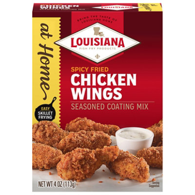 Louisiana Fish Fry Coating Mix Chicken Wing - 4 OZ - Image 2