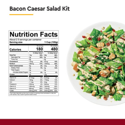 Taylor Farms Bacon Caesar Kit - 9.2 OZ - Image 3