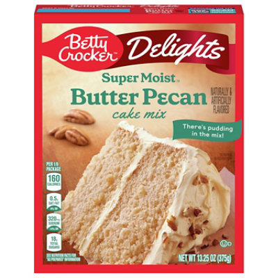 Betty Crocker Delights Cake Butter Pecan - 13.25 Oz - Image 1