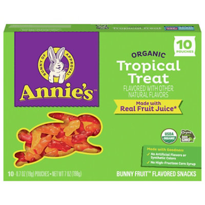 Annie's Homegrown Fruit Snack Tropical Treat Og2 - 7 OZ - Image 3