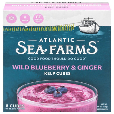 Atlantic Sea Farms Kelp Cubes Bluebry Ginger - 4.8 OZ - Image 3