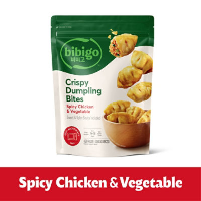 Bibigo Crispy Dumpling Bites Spicy Chicken, 7.7 Oz - 7.7 OZ - Image 1