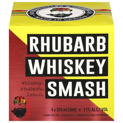 503 Cocktails Rhubarb Whiskey Smash 4pack - 4-355 ML - Image 3