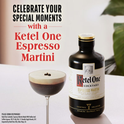 Ketel One Espresso Martini Made with Ketel One Vodka Cocktail - 375 Ml - Image 5