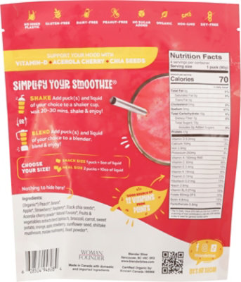 Blender Bites Smoothie 1 Step Liquid Sunshin - 12.7 OZ - Image 6