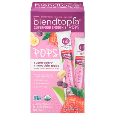 Blendtopia Smoothie Frozen Superberry Organic - 10.5 FZ - Image 3