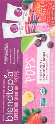 Blendtopia Smoothie Frozen Superberry Organic - 10.5 FZ - Image 6