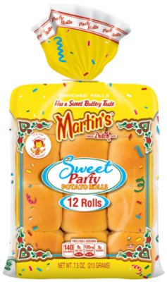 Martins Sweet Party Potato Rolls - 7.5 OZ - Image 3