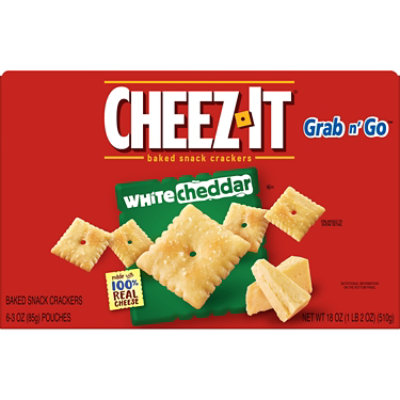 Kellogg's Cheez It Crackers White Chedda - 6-3 OZ - Image 8