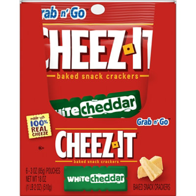 Kellogg's Cheez It Crackers White Chedda - 6-3 OZ - Image 6