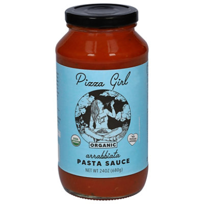 Pizza Girl Inc Pasta Sauce Arrabbiat Organic - 24 OZ - Image 3