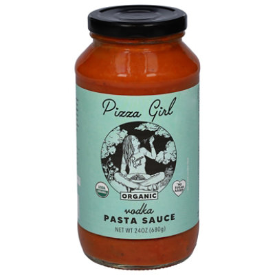 Pizza Girl Inc Pasta Sauce Vodka Organic - 24 OZ - Image 3