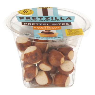 Pretzilla Soft Pretzel Bites Tub With Nacho Cheese Cup - 12.3 OZ - Image 3