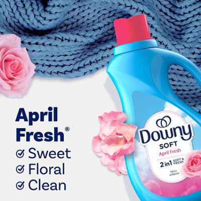 Downy Ultra Liquid Fabric Conditioner April Fresh - 66 Fl. Oz - 66 FZ - Image 6