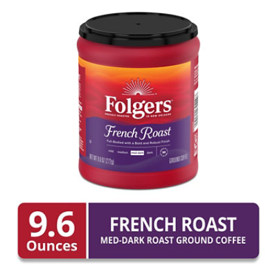 Folgers 9.6 Ounce French Vanilla Roast & Ground Coffee Each - 9.6 OZ - Image 2