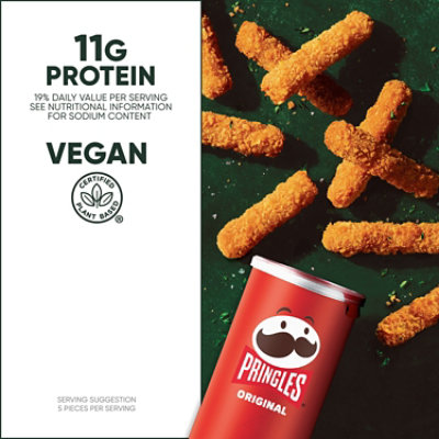 MorningStar Farms Plant Based Chikn Fries Pringles Original Flavor Vegan Meat - 13.5 Oz - Image 4