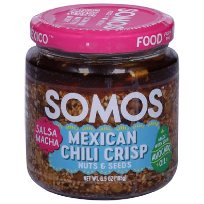 Somos Salsa Macha W Nuts Seeds - 6.5 OZ - Image 3