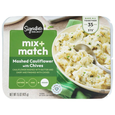 Signature SELECT Mix + Match Mashed Cauliflower With Chives - 15 Oz - Image 3