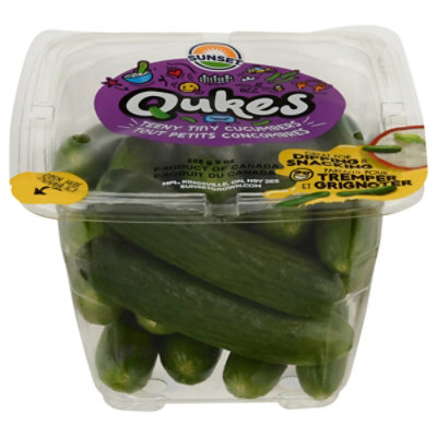 Sunset Qukes Cucumbers Teeny Tiny - 9 OZ - Image 3