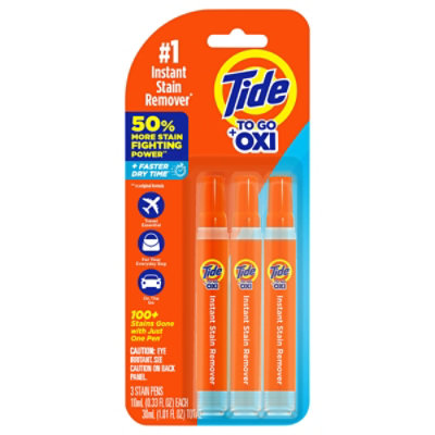 Tide To Go Instannt Stain Remover Pens - 3 Ct. - 3 CT - Image 2