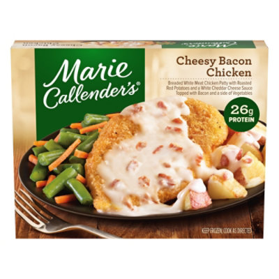 Marie Callender's Cheesy Bacon Chicken, Frozen Meal, 12 Oz - 12 OZ - Image 1