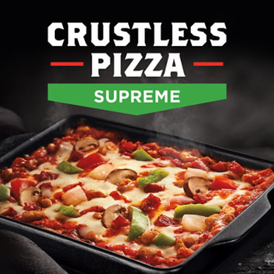 Banquet Mega Crustless Pizza Supreme 10 Oz - 10 OZ - Image 2
