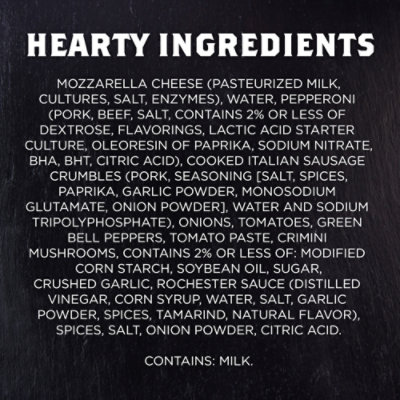 Banquet Mega Crustless Pizza Supreme 10 Oz - 10 OZ - Image 5