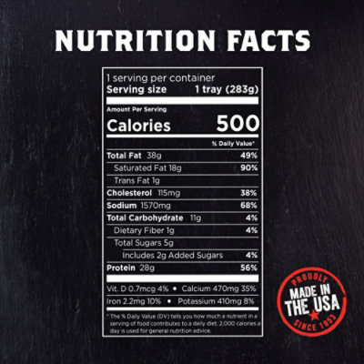 Banquet Mega Three Meat Frozen Crustless Pizza, 10 Oz - 10 OZ - Image 4