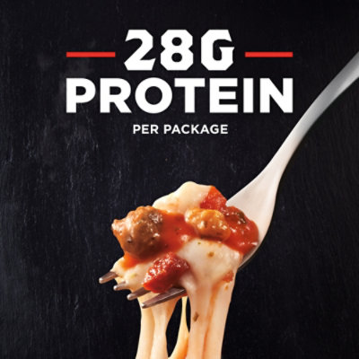 Banquet Mega Three Meat Frozen Crustless Pizza, 10 Oz - 10 OZ - Image 3