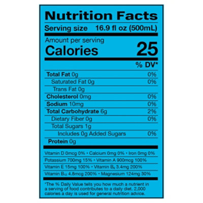 Prime Hydration Blue Raspberry Sports Drink - 16.9 Fl. Oz. - Image 4