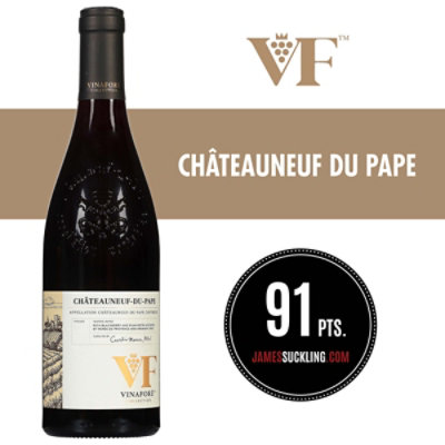 Vinafore Chateauneuf Du Pape Red Wine - 750 ML - Image 1