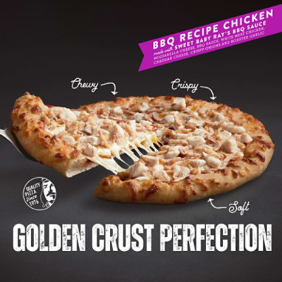 Red Baron Frozen Pizza Fully Loaded Hand Tossed-style Bbq Recipe Chicken - 26.6 OZ - Image 3