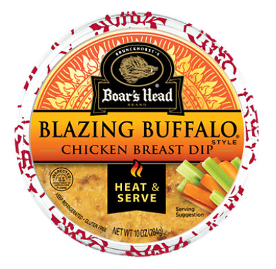 Boars Head Blazing Buffalo Chicken Dip - 10 OZ - Image 1