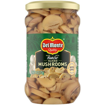 Del Monte Fresh Cut Sliced Mushrooms - 6 Oz