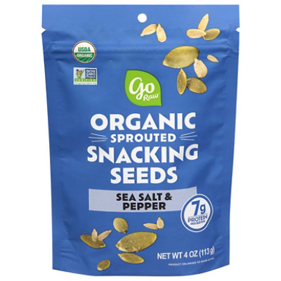 Go Raw Sprouted Seeds Snack Sea Salt And Pepper - 4 OZ - Image 2