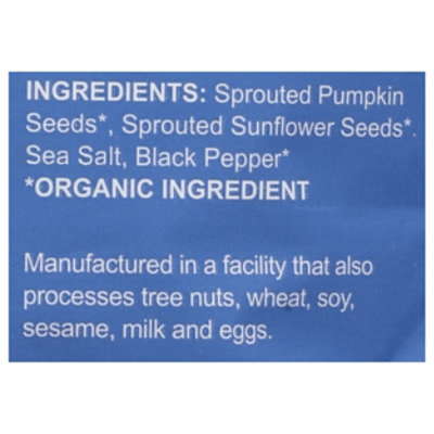 Go Raw Sprouted Seeds Snack Sea Salt And Pepper - 4 OZ - Image 4