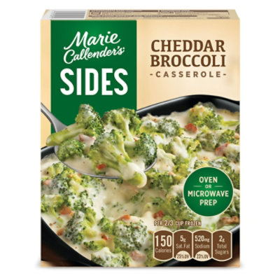 Marie Callender's Sides, Cheddar Broccoli Casserole, Frozen Food, 13 Oz. - 13 OZ - Image 1