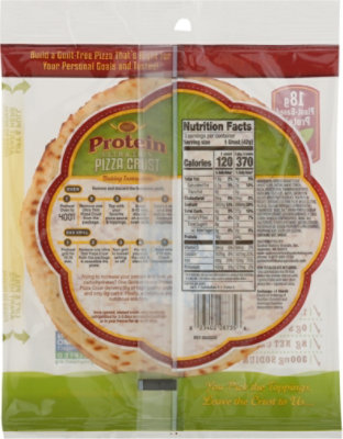 Golden Home Crust Pizza 18g Protein 7in - 4.45 OZ - Image 6