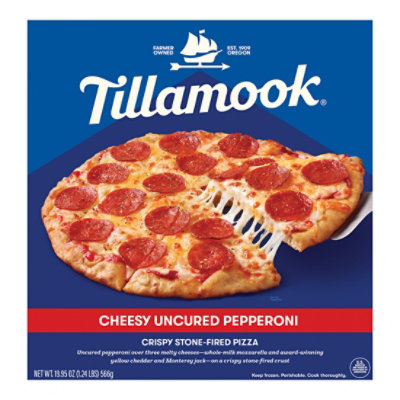 Tillamook Pizza Cheesy Pepprni - 19.95 OZ - Image 1