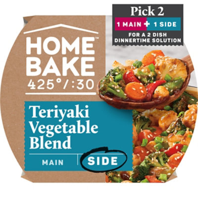 HomeBake 425°/:30 Teriyaki Vegetable Blend Frozen Side Dish - 17.4 Oz - Image 1