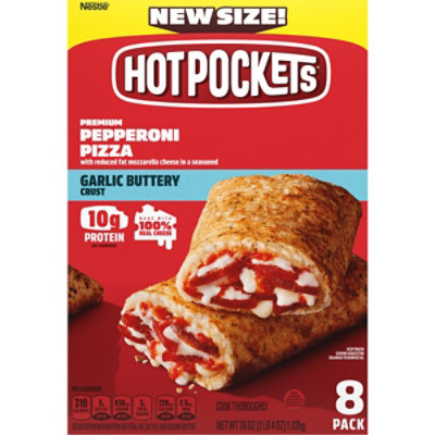 Hot Pockets Pepperoni Pizza 8-pack 36 Oz - 36 OZ - Image 1