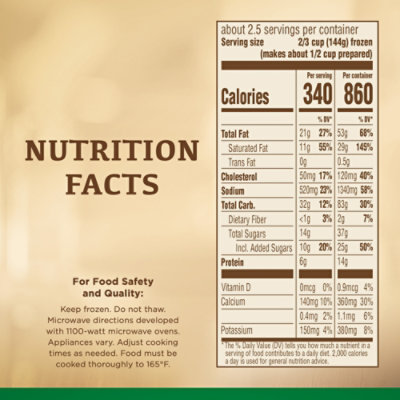 Marie Callender's Sides, Sweet Corn Casserole, Frozen Food, 13 Oz - 13 OZ - Image 4
