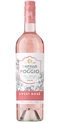 Castello Del Poggio Sweet Rose Wine - 750 Ml - Image 1