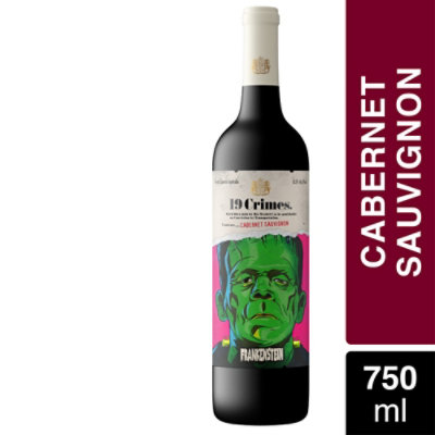 19 Crimes Limited Time Offer Frankenstein Cabernet  Wine - 750 Ml - Image 1