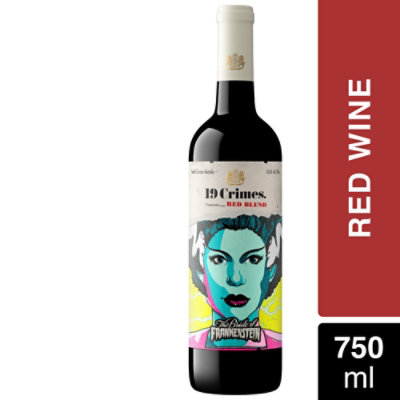 19 Crimes Halloween Red Blend Wine - 750 Ml