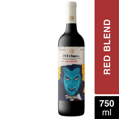 19 Crimes Halloween Red Blend Wine - 750 Ml - Image 1