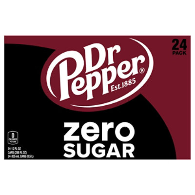 Dr Pepper Zero Sugar - 24-12 Fl. Oz. - Image 3